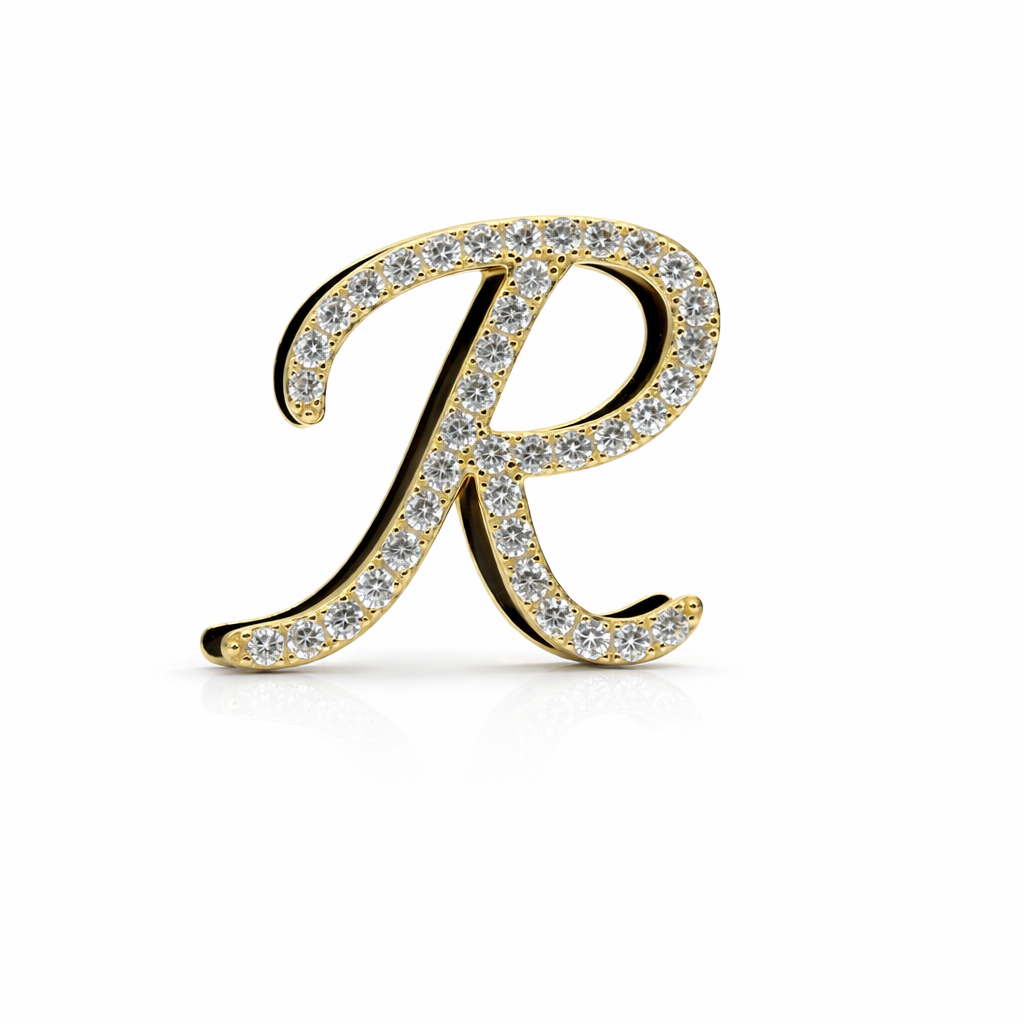 Signature Swirl Initial Necklace