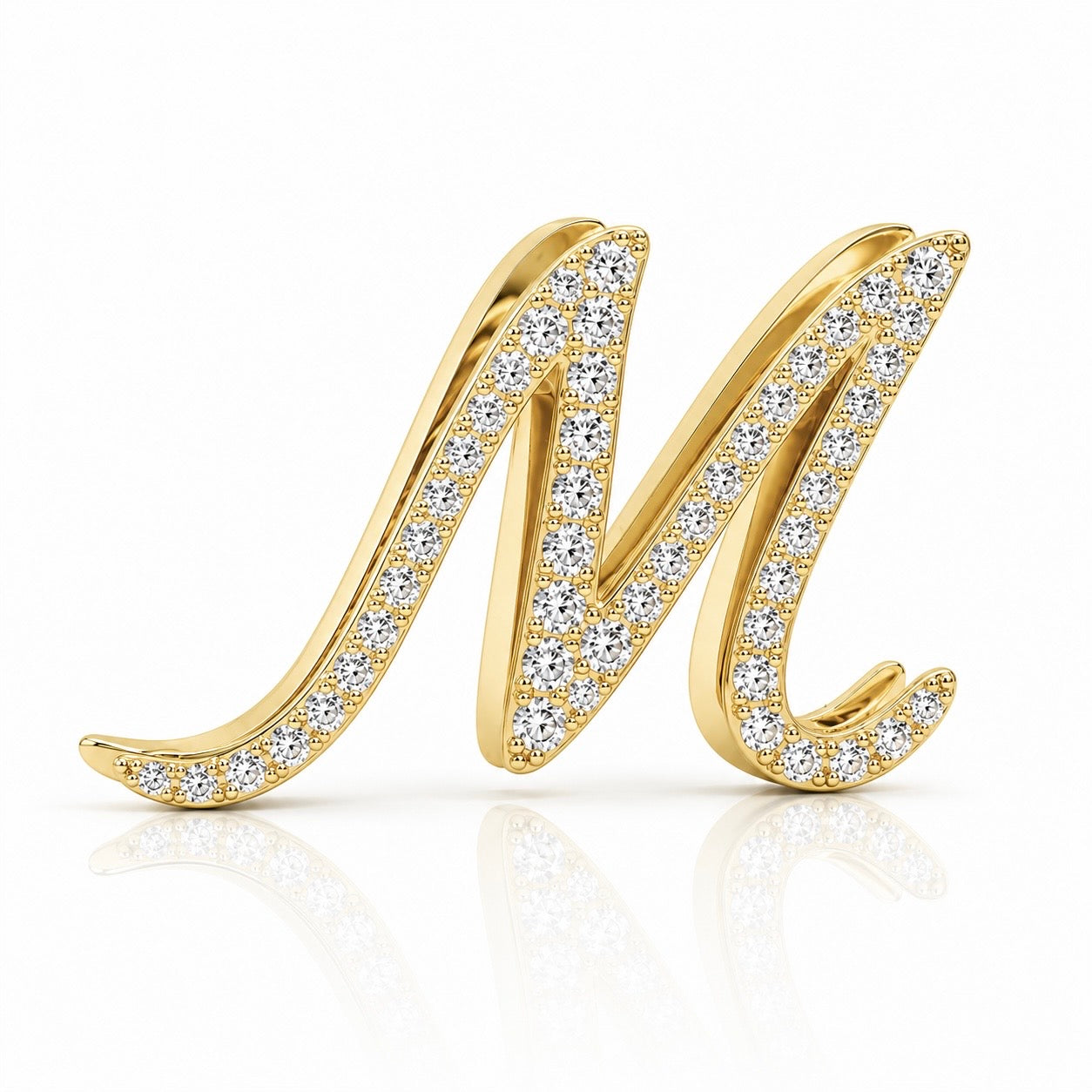 Signature Swirl Initial Necklace