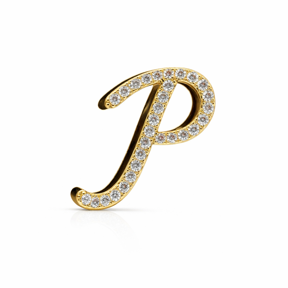 Signature Swirl Initial Necklace