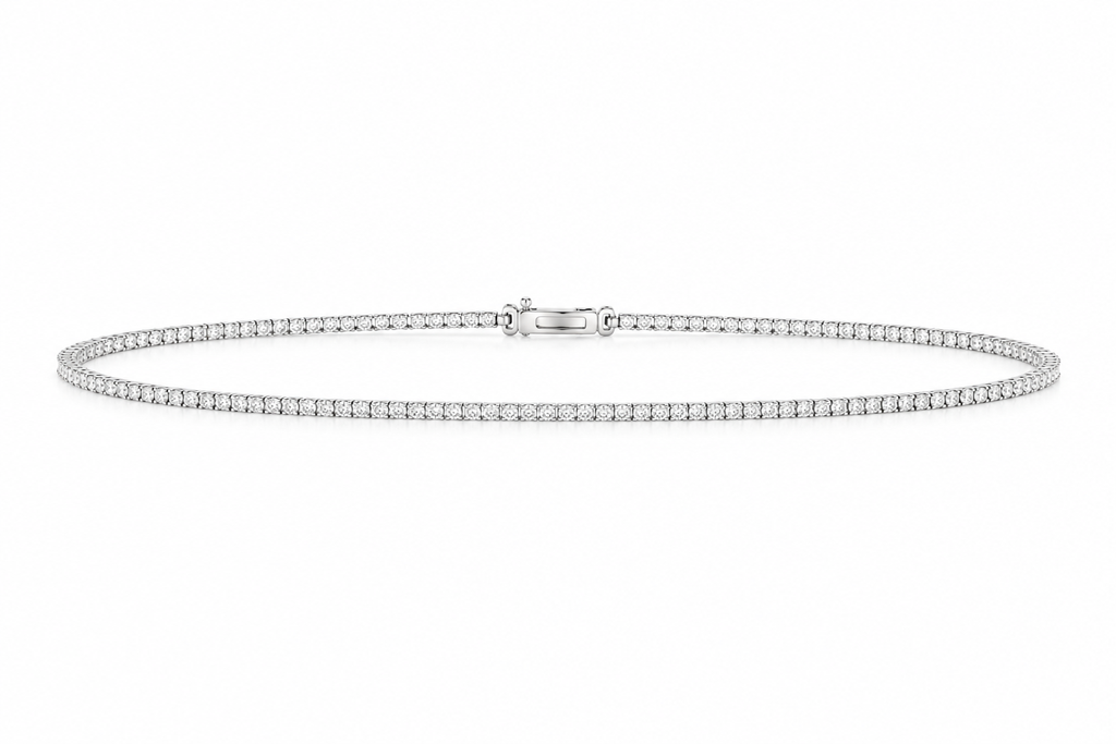 Square Tennis Bracelet