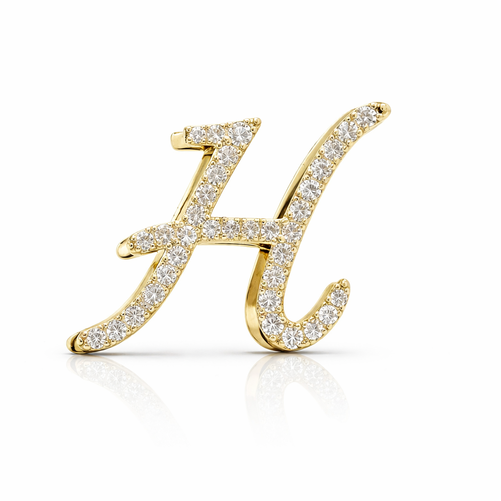 Signature Swirl Initial Necklace