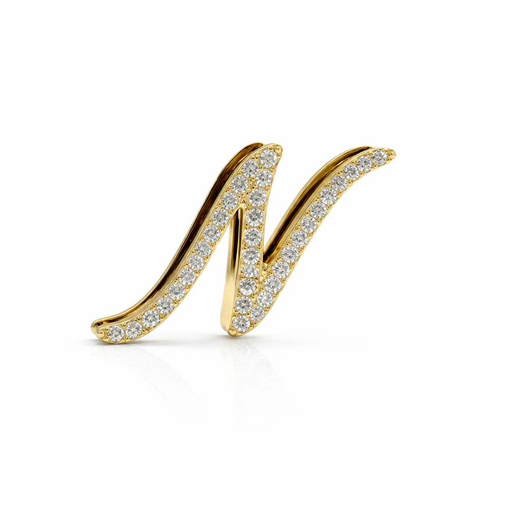 Signature Swirl Initial Necklace