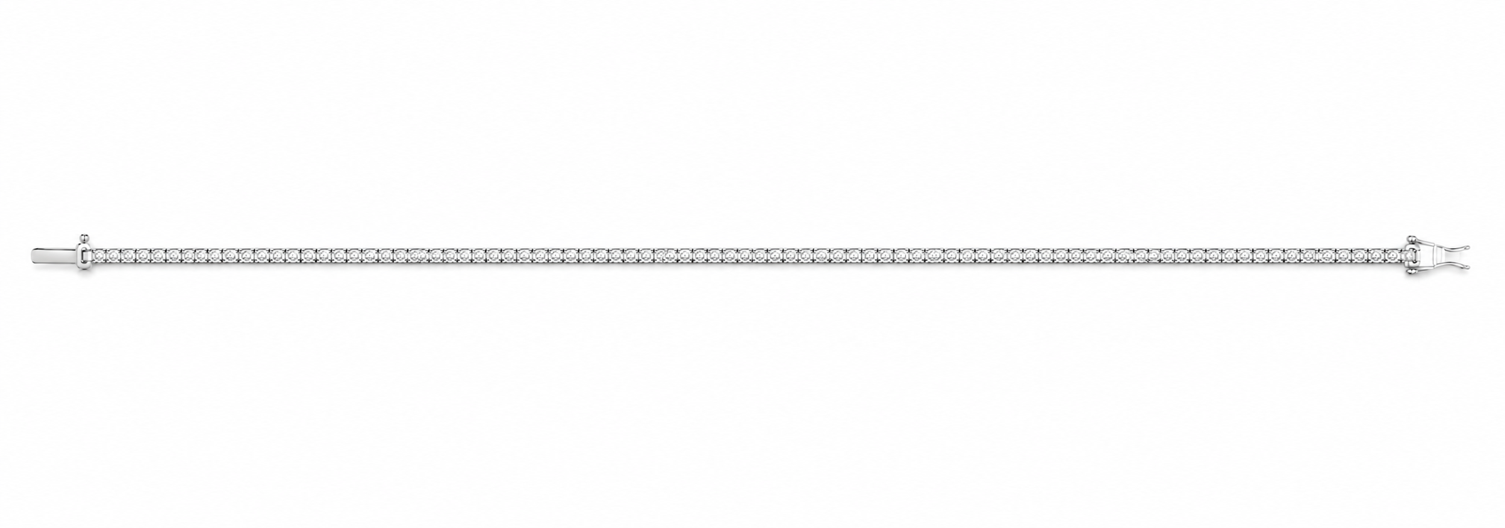 Square Tennis Bracelet