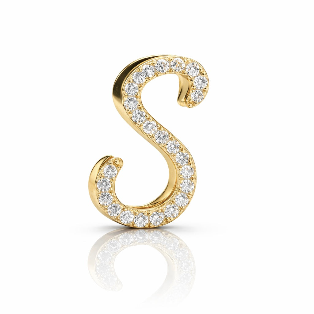 Signature Swirl Initial Necklace