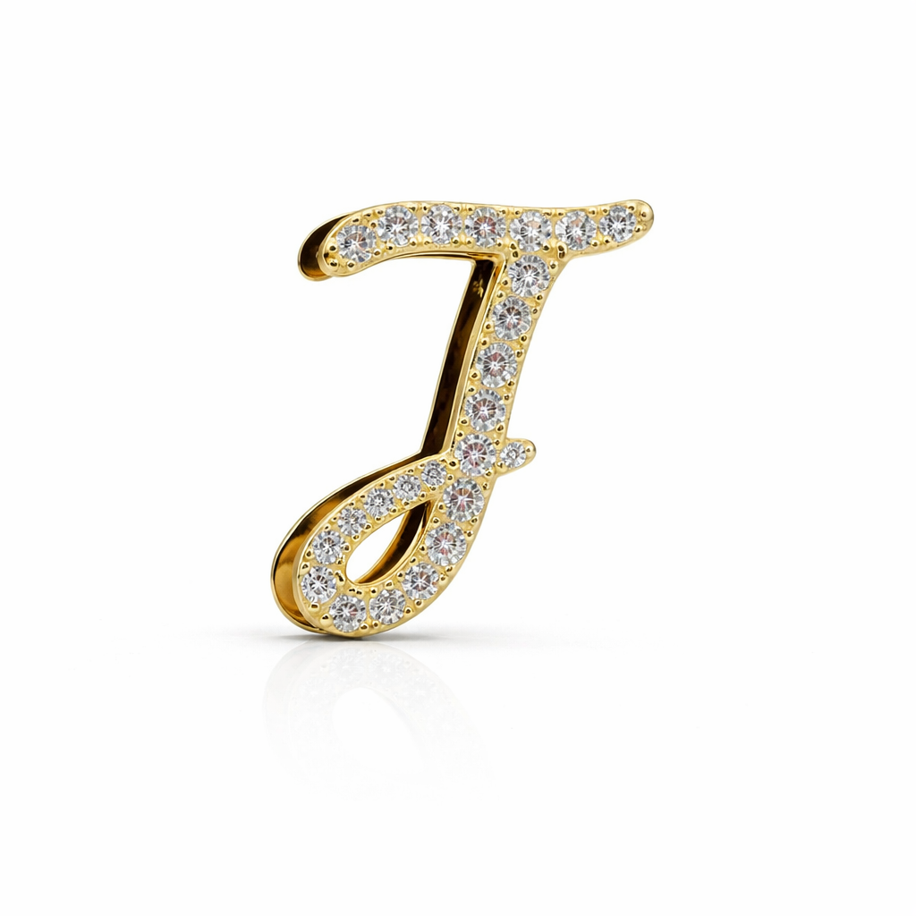 Signature Swirl Initial Necklace