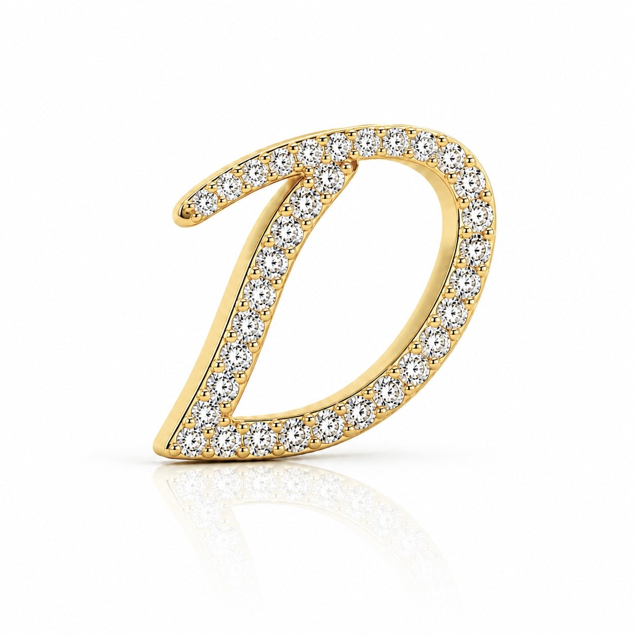 Signature Swirl Initial Necklace