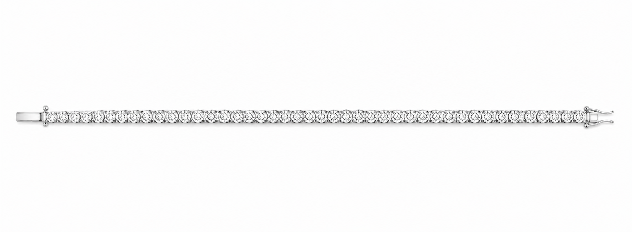 Round Tennis Bracelet