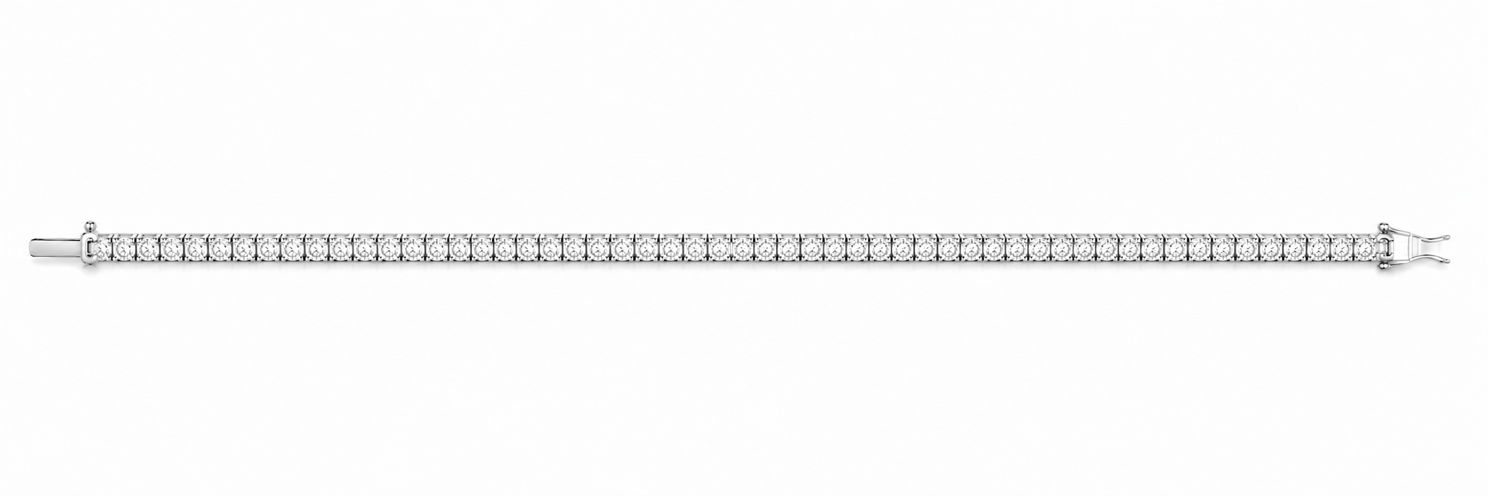 Square Tennis Bracelet